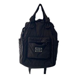 ❤️ Marc Jacobs Quilted Nylon Backpack Black